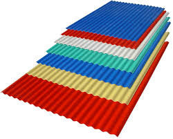 DX51D+Z SGCC Color Coated Roofing Sheets 5-35 Mikron
